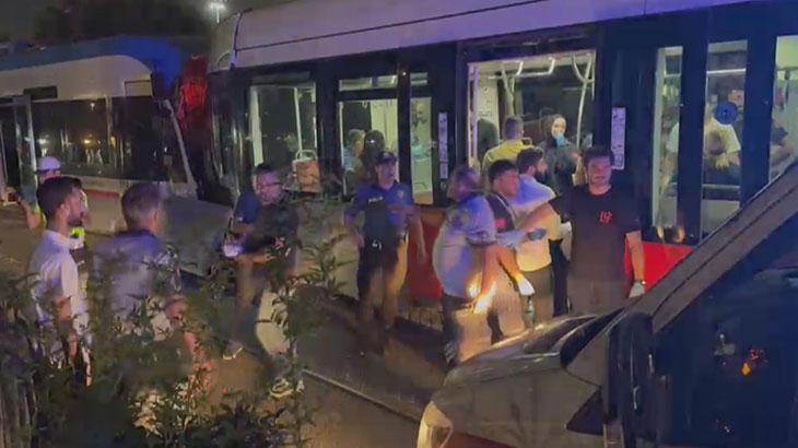 SON DAKİKA KAZA HABERLERİ: Zeytinburnu’nda iki tramvay kafa kafaya çarpıştı! Yaralılar var