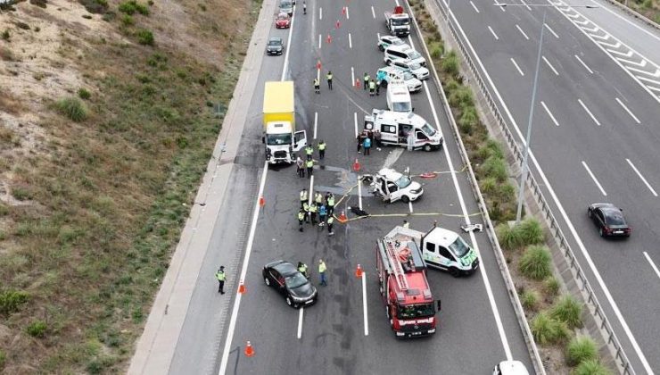 Son dakika… Kuzey Marmara Otoyolu’nda can pazarı! 1’i çocuk 3 kişi öldü