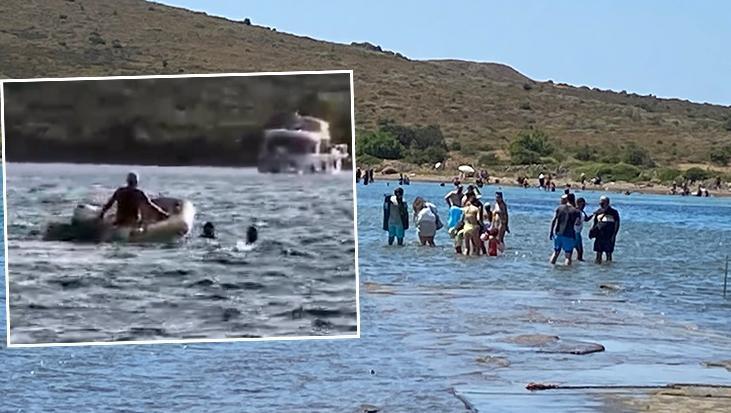 Yalancı Boğaz’da korku dolu anlar! Can pazarı kamerada