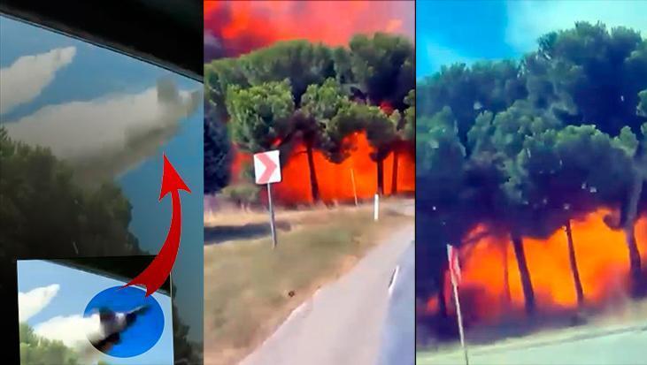 Yalova’da kaza kırıma uğrayan F-16 ile ilgili yeni görüntüler ortaya çıktı