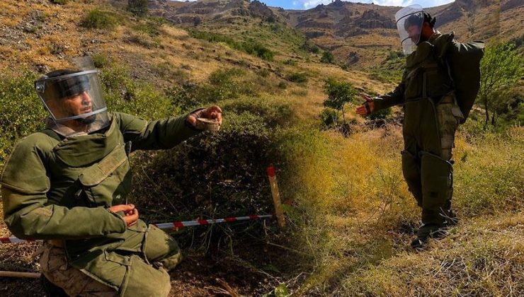 Yer: Hakkari! 46 bin 490 mayın tespit edildi