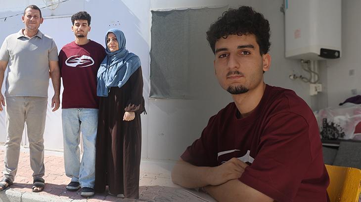 6 kişinin yaşadığı konteynerden Türkiye derecesine: Çabalarıma gerçekten değdi
