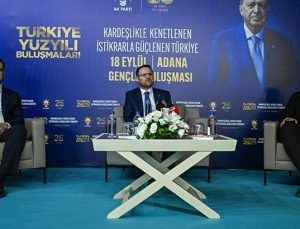 Adalet Bakanı Gürlek, Adana’da gençlerle buluştu