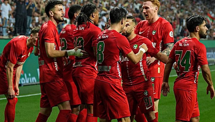 Amedspor, RAMS Başakşehir’i 5 golle sahadan sildi