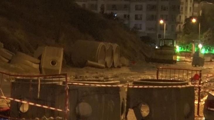 Ankara’da gece saatlerinde şiddetli yağmur! Binaları su bastı