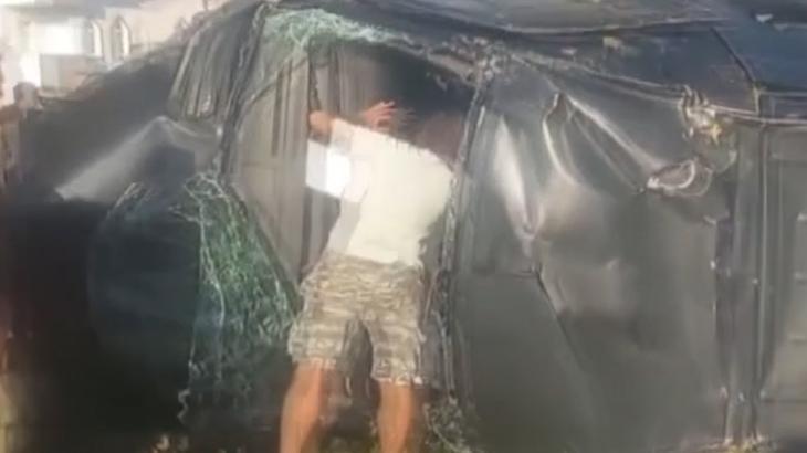Antalya’da tur minibüsü, kamyonet ve otomobil çarpıştı! Çok sayıda yaralı var