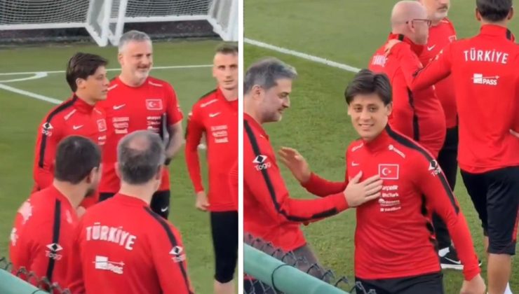Arda Güler yine gönülleri fethetti! Milli takım idmanındaki tavrı dikkat çekti