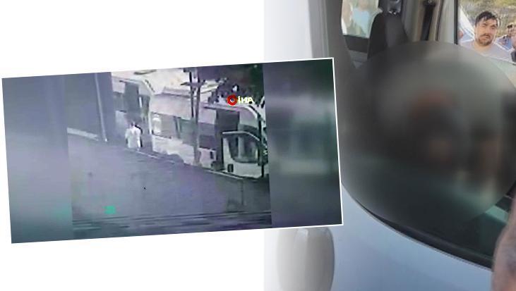 Arnavutköy ‘de tartıştığı servis şoförüne kurşun yağdırdı! Görüntüler ortaya çıktı