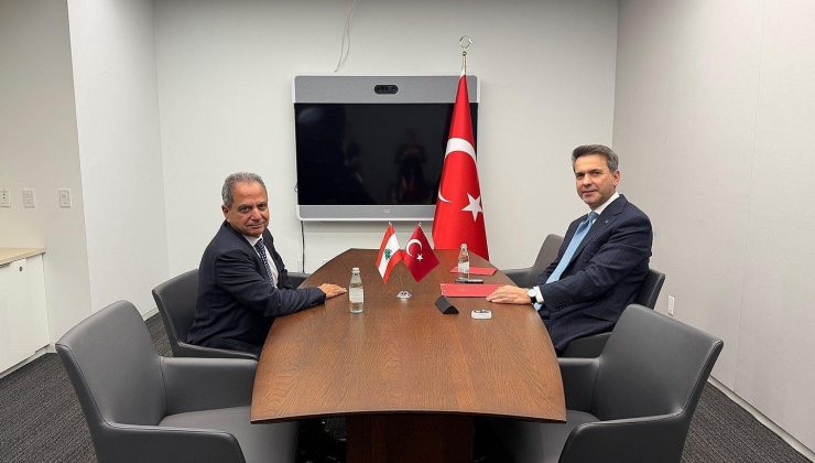 Bakan Bayraktar Lübnanlı mevkidaşıyla görüştü
