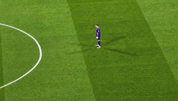 Beşiktaş-Erzurumspor FK maçına damga vuran görüntü