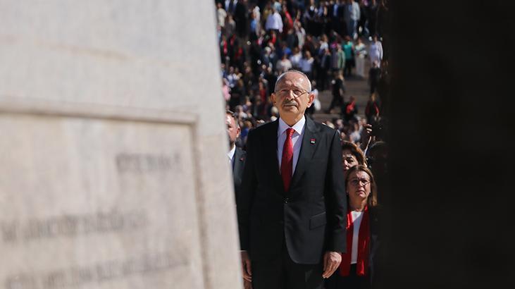 CHP’nin 103. kuruluş yıl dönümünde Kılıçdaroğlu’ndan Anıtkabir’e ziyaret