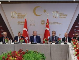 Cumhurbaşkanı Erdoğan, New York’ta iş adamlarıyla bir araya geldi