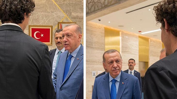 Cumhurbaşkanı Erdoğan Türkevi’nde Cedi Osman ile bir araya geldi: Seni de bizim takıma alırız