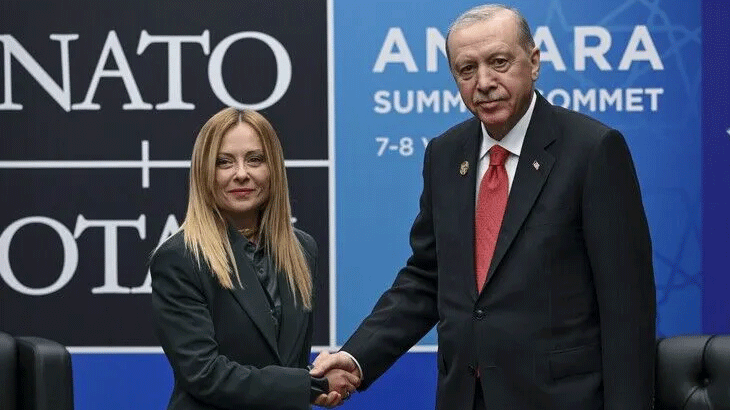 Cumhurbaşkanı Erdoğan’dan Giorgia Meloni’ye tebrik