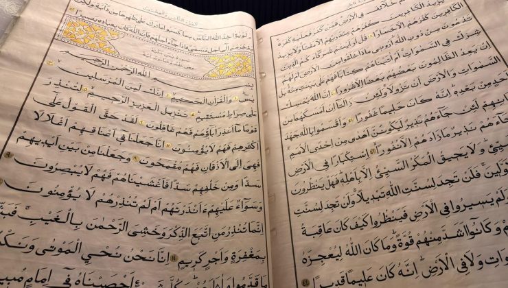 Dünyanın ikinci büyüğü Kahramanmaraş’ta! Devasa el yazması Kur’an-ı Kerim ilk kez yakından görülebilecek