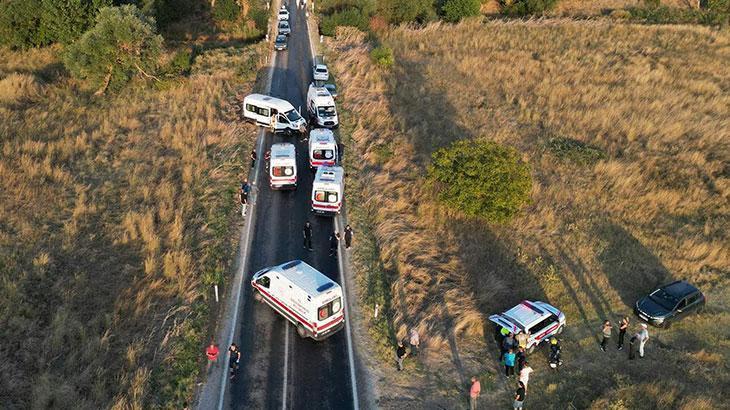 Edirne’de zincirleme kaza: 6 yaralı