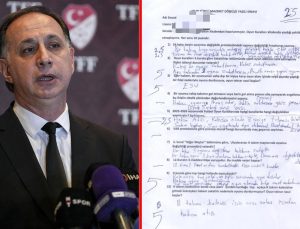 Hakem operasyonunda büyük skandal! Sınav kağıdındaki yazı hakeme ait çıkmadı