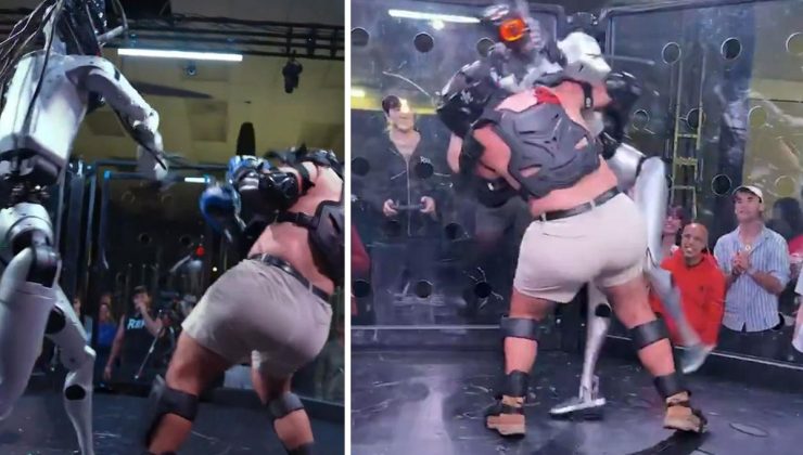 İnsan ve robot kapıştı! İşte kazanan