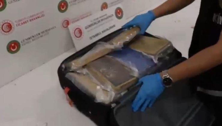 İstanbul Havalimanı’nda ele geçirildi! Piyasa değeri 206 milyon TL…