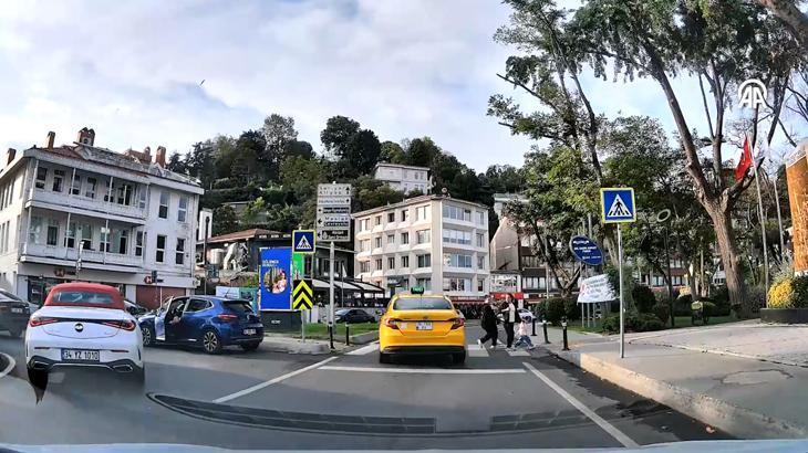 İstanbul’da aracını yayaların üzerine süren taksi şoförüne para cezası