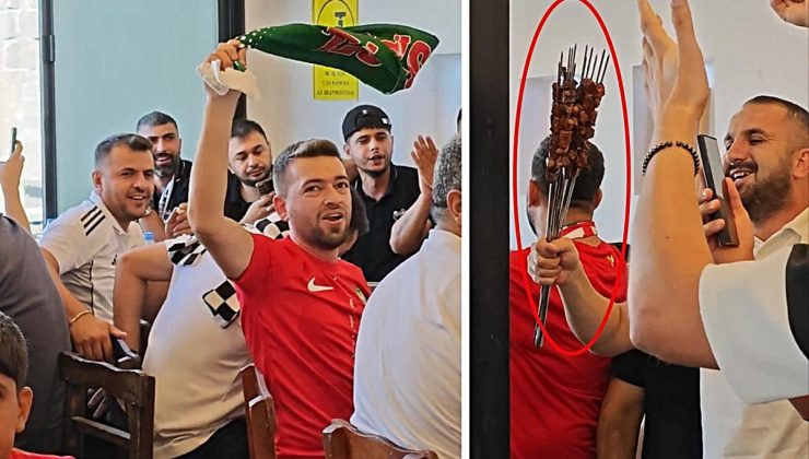 Kahvaltıda birlikte ciğer yediler! Amedspor ve Beşiktaş taraftarından dostluk mesajı