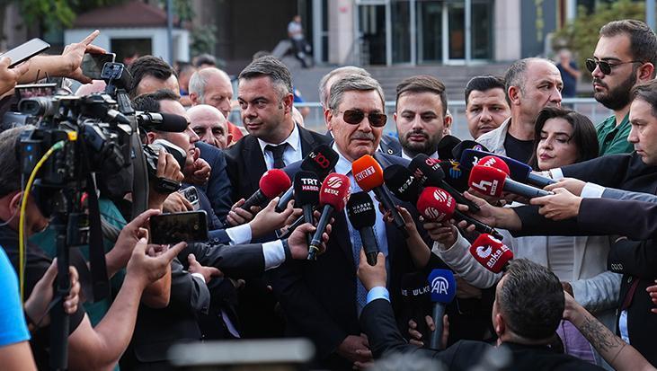Melih Gökçek’in oğlu Ahmet Gökçek ve gelini Hülya Gökçek ifade için adliyede