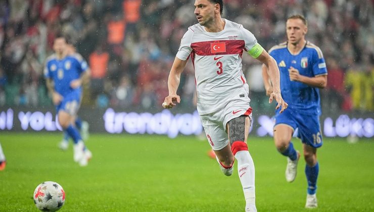 Merih Demiral: Utanç duyuyoruz, sorumluluk biz futbolcularda
