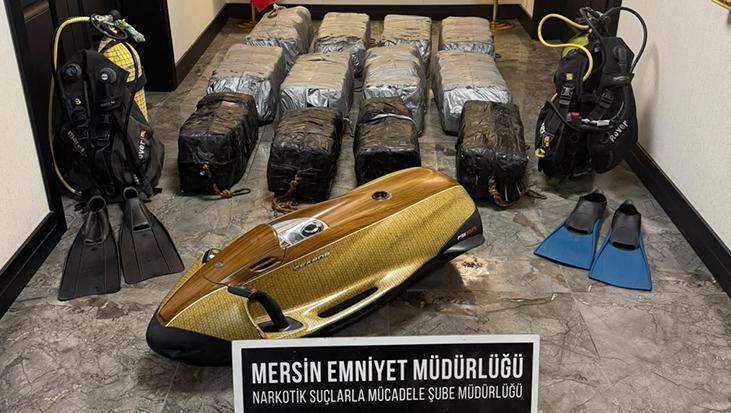 Mersin Limanı’nda operasyon! Gemiden 350 kilo kokain çıktı