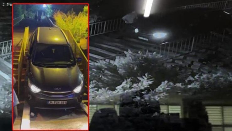 Navigasyonun ‘kestirmesi’ pahalıya patladı! Merdivenlerde mahsur kaldı