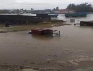 Niğde’de sel! Tarım arazileri su altında kaldı