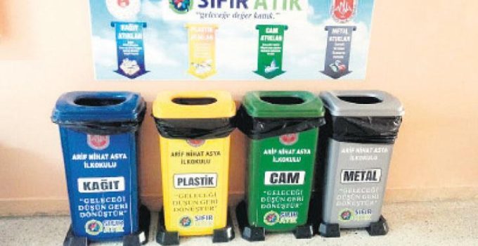 Okullarda sıfır atık farkındalığı