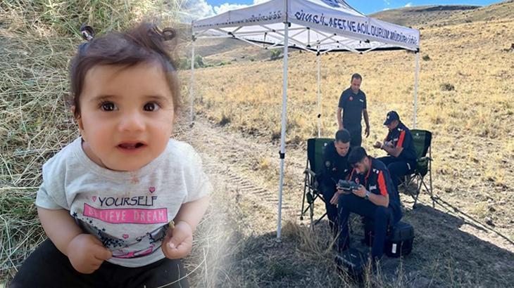 Sivas’ta kaybolan 11 aylık Büşra bebek her yerde aranıyor