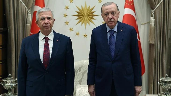 SON DAKİKA | Cumhurbaşkanı Erdoğan Mansur Yavaş’ı kabul etti