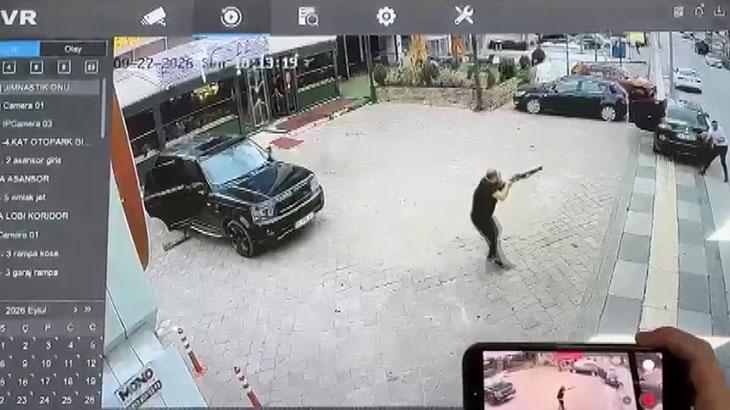 Spor salonuna geldiler, pompalı tüfekle karşılandılar! 1 kişinin öldüğü kavga kamerada