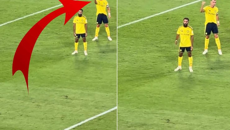 Takım arkadaşına ısrarla ”Barajdan çık” talimatı veren Ronaldo, hayatının şokunu yaşadı
