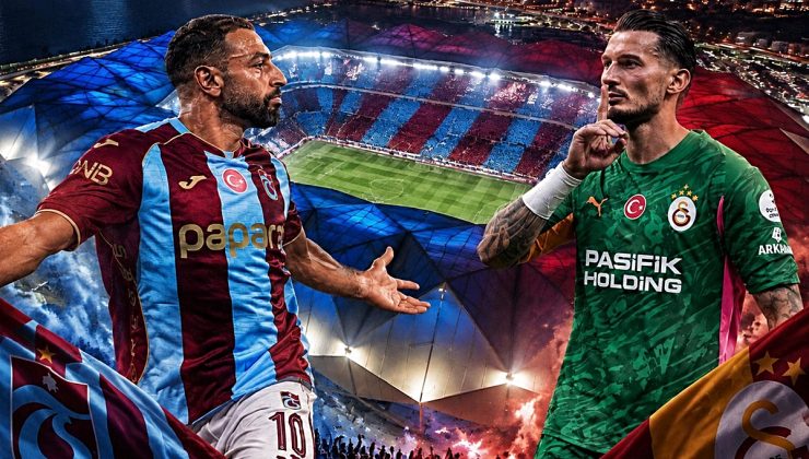 Trabzonspor-Galatasaray derbisinin ilk 11’leri belli oldu