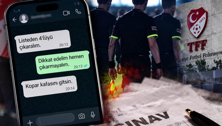 Türk futbolunu sarsacak WhatsApp yazışmaları: Kopar kafasını gitsin