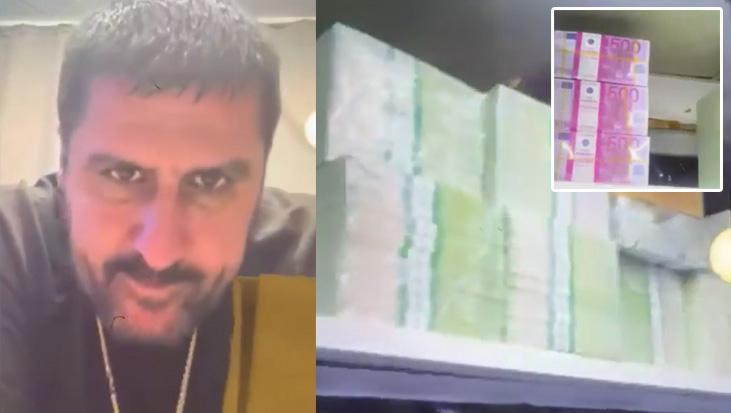 ‘Vanlı Kara Haydar’ın balya balya dövizlerle çektiği yeni görüntüleri ortaya çıktı