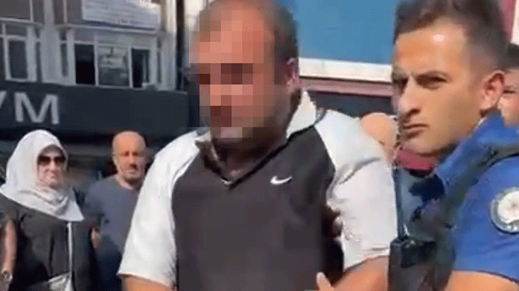Yer: Zonguldak! Kız çocuklarının görüntülerini çektiği belirtilen şüpheli polise teslim edildi