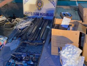Aksaray’da inşaat ve tır hırsızı operasyonla yakalandı