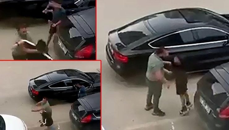 Annesi yere düşünce dayanamadı! Küçük çocuktan babasına büyük tepki