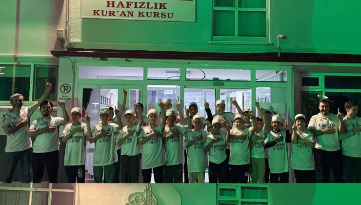 Arda Güler’den memleketindeki hafızlık öğrencilerine anlamlı jest