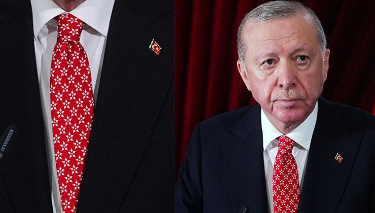 Cumhurbaşkanı Erdoğan’dan 29 Ekim’de KAAN mesajı! Kravatındaki detay dikkat çekti