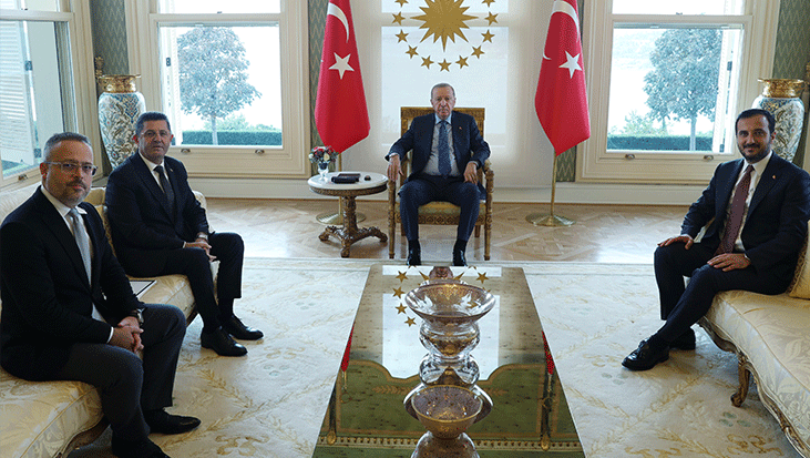Cumhurbaşkanı Erdoğan’dan peş peşe kabuller