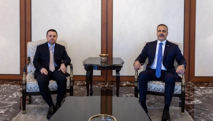 Dışişleri Bakanı Hakan Fidan ile Adalet Bakanı Akın Gürlek görüştü