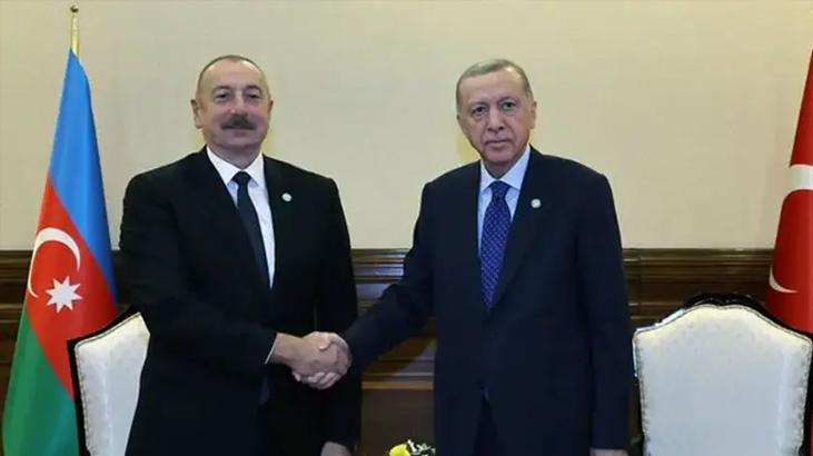 Erdoğan, Azerbaycan Cumhurbaşkanı Aliyev ile görüştü ve Ankara’ya davet etti