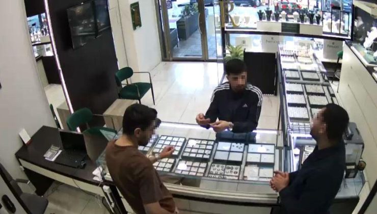 Esenyurt’taki kuyumcu saldırısında şok görüntüler! ‘Senin için adam vururum’