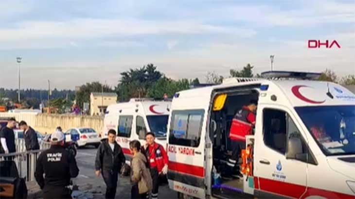 Eyüpsultan’da 2 otomobil çarpıştı! Yaralılar var