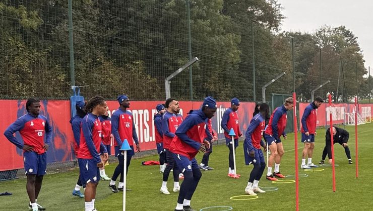 Galatasaray maçı öncesi Lille’de son prova! Yıldız isim yok