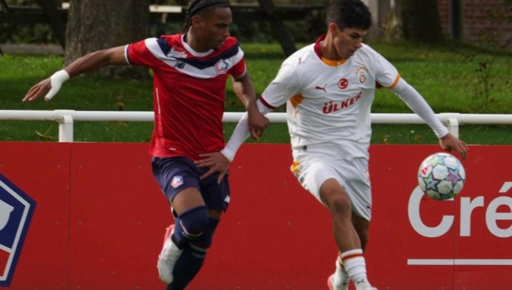 Galatasaray U19, Lille U19’a 3 golle kaybetti